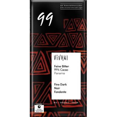 Vivani horká 99% BIO 3x80 g