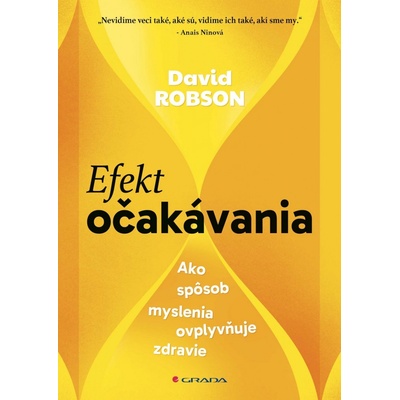 Efekt očakávania - David Robson