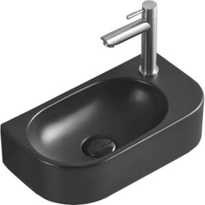 Mexen Viera 40x21 cm left matt black (21274085L)