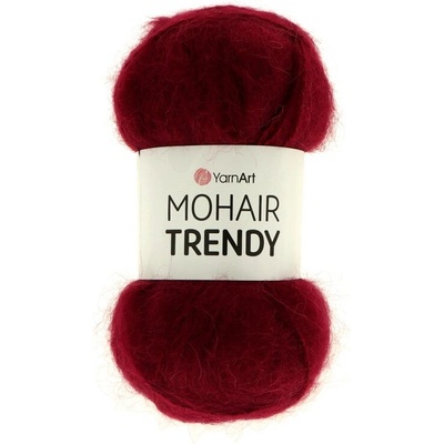 YarnArt Mohair Trendy 109 bordová