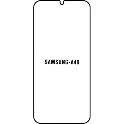 Ochranná fólie Hydrogel Samsung Galaxy A40 – Zbozi.Blesk.cz