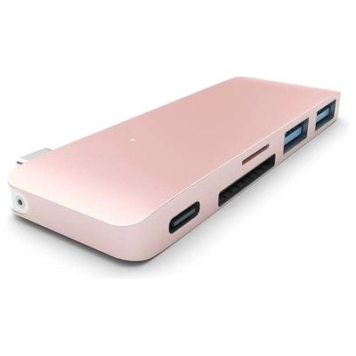 Satechi USB-C Pass Through USB Hub, rose gold (ST-TCUPR)
