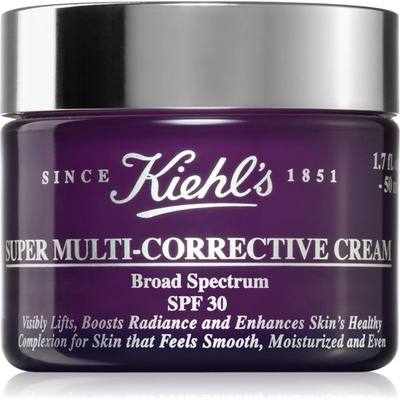 Kiehl's Super Multi-Corrective Cream дневен крем против бръчки за всички видове кожа, включително и чувствителна SPF 30 50ml