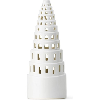 Kähler Design Бял керамичен коледен свещник Lighthouse, ø 9 cm Urbania Lighthouse High Tower - Kähler Design (693027)