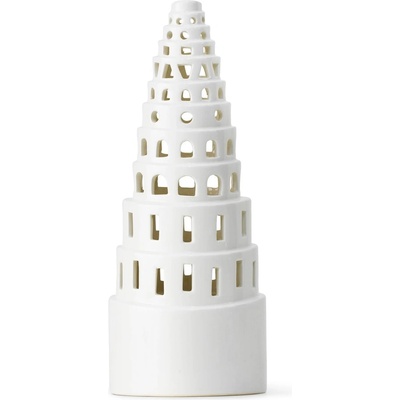 Kähler Design Бял керамичен коледен свещник Lighthouse, ø 9 cm Urbania Lighthouse High Tower - Kähler Design (693027)