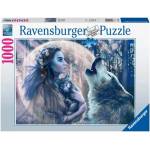Ravensburger Пъзел Ravensburger от 1000 части - Магия на светлината (17390)