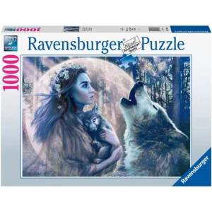 Ravensburger Пъзел Ravensburger от 1000 части - Магия на светлината (17390)