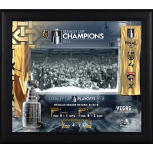 Fanatics Sběratelská plaketa koláž Vegas Golden Knights 2023 Stanley Cup Champions Framed 15" x 17" Collage