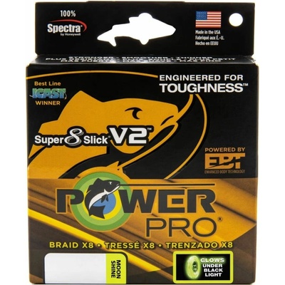 PowerPro šňůra Sup 8 Slick V2Moon Shine 135m 0,13mm 8kg