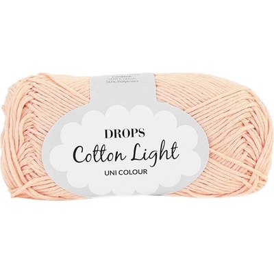 Příze DROPS Cotton light 40 - světlá broskvová