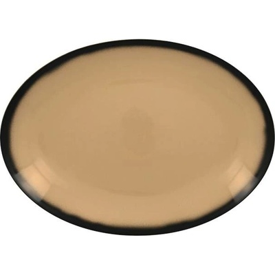 RAK Porcelain Lea talíř mělký, oválný 26 × 19 cm, béžový