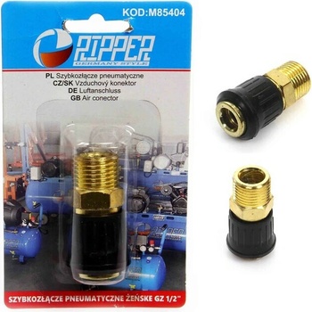 MAR-POL Rýchlospojka pneumatická samičia GZ 1/2"/mosadz 61333 M85404