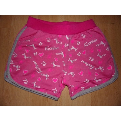 Sezon M2085 dívčí šortky / kraťasy růžová