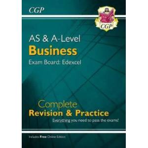 AS and A-Level Business: Edexcel Complete Revision & Practice with Online Edition | CGP Books (ISBN: 9781789082425)
