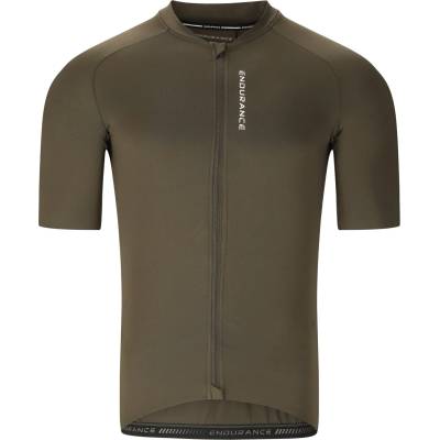 ENDURANCE Мъжка фланелка с къс ръкав за колоездене ENDURANCE Paxton Cycling/MTB S/S Jersey Cycling jersey - Black Ink (056-3493-0412)