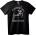 NOONEBRAND Тениска с череп 'No Gains' - 7XL, White