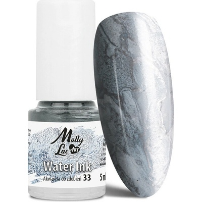 MollyLac ART Water Ink Akvarelová farba na zdobenie METALIC č.33, 5ml
