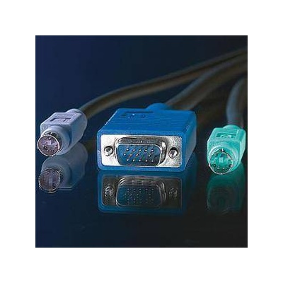 Roline Кабел value kvm 1hd15 mm 2ps2 mm 3c 3м, 11.99. 5456