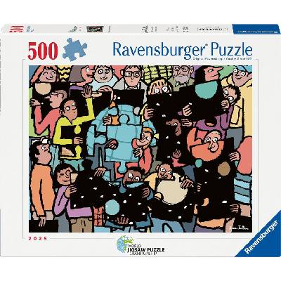 Ravensburger Пъзел Ravensburger от 500 части - Пъзел общност (12001739)
