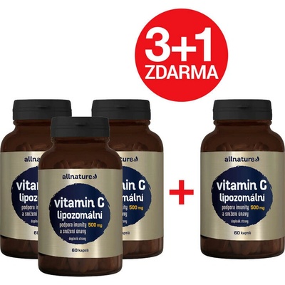 Lipozomální Vitamin C 60 tablet 3 +1