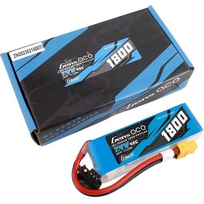 GensAce G-Tech LiPo 1800mAh 7,4V 45C 2S1P XT60 batéria