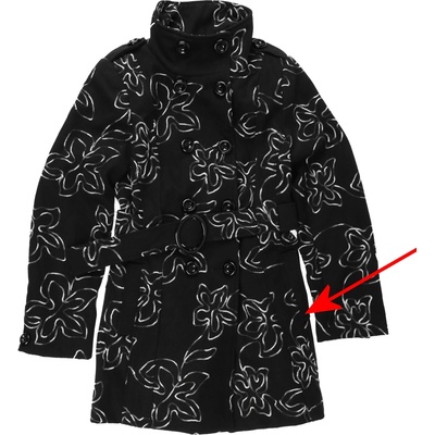Hearts and roses дамско палто HEARTS AND ROSES - Floral Embroidery Duster - ПОВРЕДЕНО - MY1370