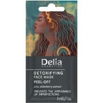 Delia Детоксикираща маска за лице, с отлепяне, 8 ml