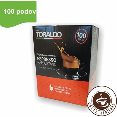 Toraldo Caffe E.S.E pody Miscela Cremosa 100 ks