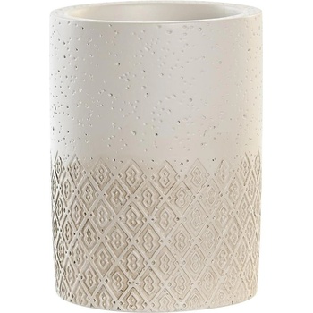 Item international Поставка за четки за зъби в бежово, полирезин, 7, 4х7, 4х10см (1668)