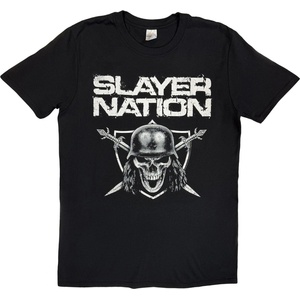 Slayer Slayer Nation 2015 Dates (Back Print) Black XL Риза (SLAY01001A238XL)