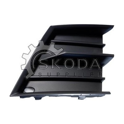 Mřížka nárazníku L ŠKODA OEM Originál 6V08536659B9