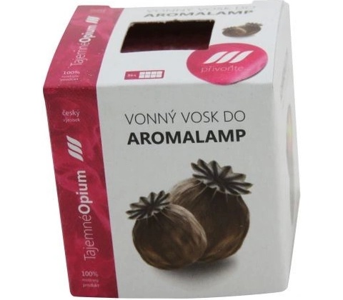 Rentex vonný vosk palmový do aroma lampy kostky Opium 8 ks 30 g