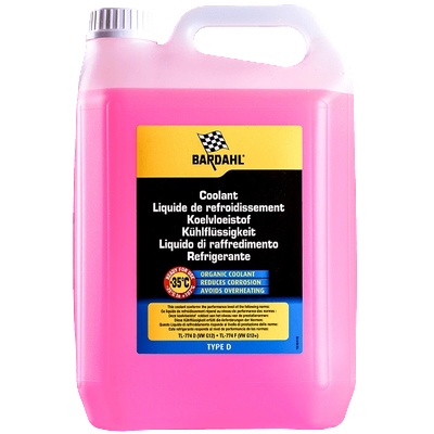 Bardahl - Антифриз. Готов за употреба -35°С. Type D. Червен - BAR-8513 (BAR-8513)