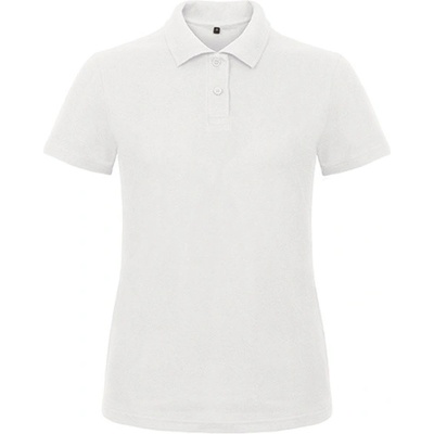 B&C dámska polokošeľa PWI11 White