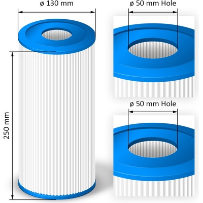 Crystalline Pool Spa Filter Filtrační kartuše SC756