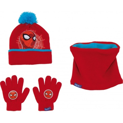 Safta Detský set čiapka/nákrčník/rukavice 44/Spider-man Great Power