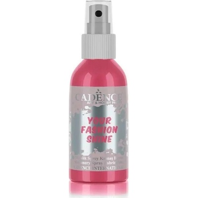 Perleťový sprej na tmavý textil 100 ml jahodová červená