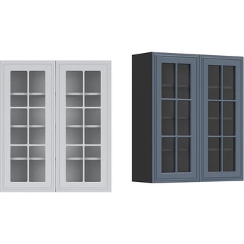 Image 1 of BRW Горен шкаф витрина Verdi - G_8095_LVPV (G_80/95_LV/PV)