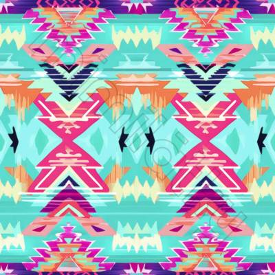 Halenkovina Jessica tribal tyrkysová fantazie by MIMI