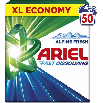 Ariel Alpine Fresh prášok 2,75 kg 50 PD