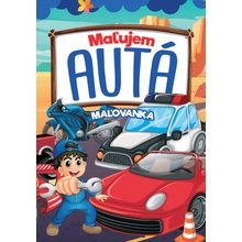 Maľujem autá omaľovánka