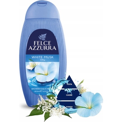 Felce Azzurra sprchový gél Muschio Bianco 400 ml