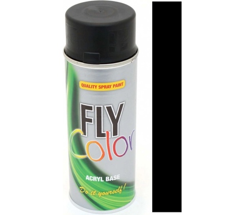 FLY Color Akryl 400 ml černá matná