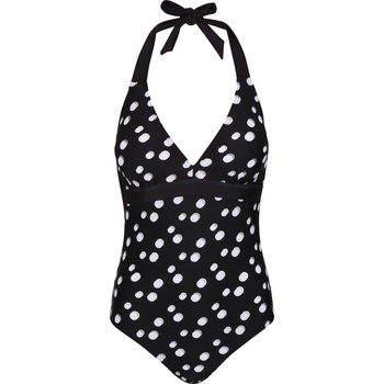 Regatta Flavia Swimming Costume - Blk/WhPlkaPr