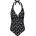 Regatta Flavia Swimming Costume - Blk/WhPlkaPr
