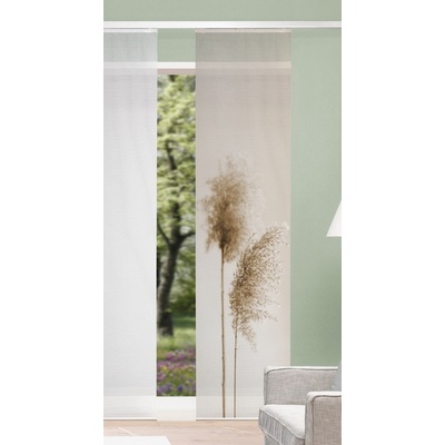 Home Wohnideen japonská stěna 84802 IRLOS 0307 seda 260x60 cm (v x s)