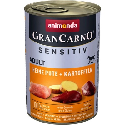 Animonda Gran Carno Sensitiv Adult Morčacie so zemiakmi 400 g