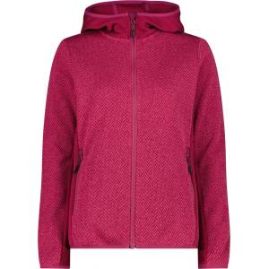 CMP Дамско поларено яке CMP Women's Jacket Fix Hood 36H2676 Fleece jacket - Amaranto - размер 42 (EU) (105-7517-0115)