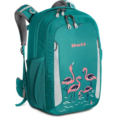 Boll batoh School Mate Artwork 20 Flamingos Turquoise