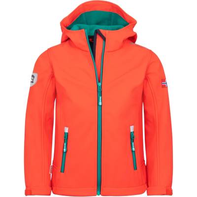 TROLLKIDS Детско софтшел яке Trollkids Kid's Trollfjord Jacket Softshell jacket - Chili Red - размер 98 (EU) (703-2088-2511)